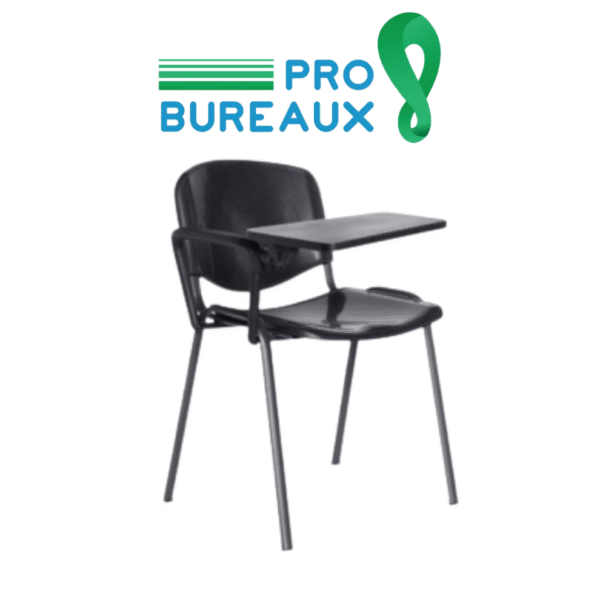 Chaise ISO avec Écritoire en PVC